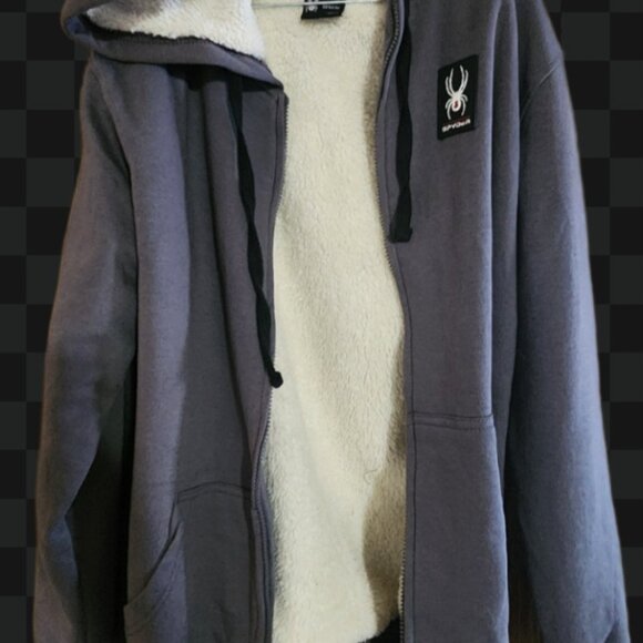 Spyder Fleece lined full front zip men's jacket - Picture 2 of 5